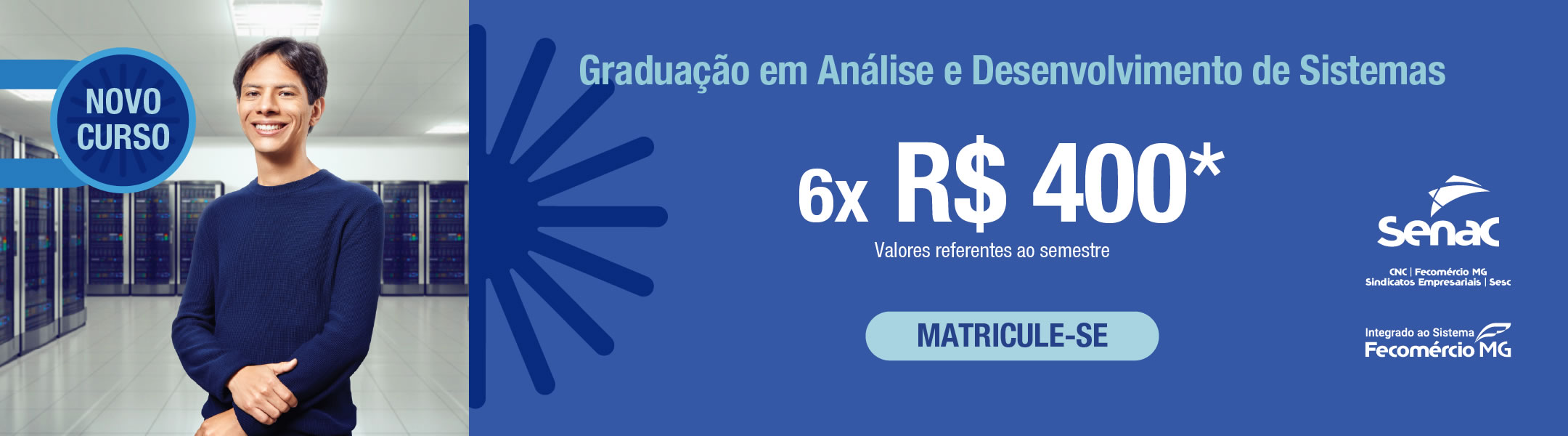 Graduação em Análise e Desenvolvimento de Sistemas.
