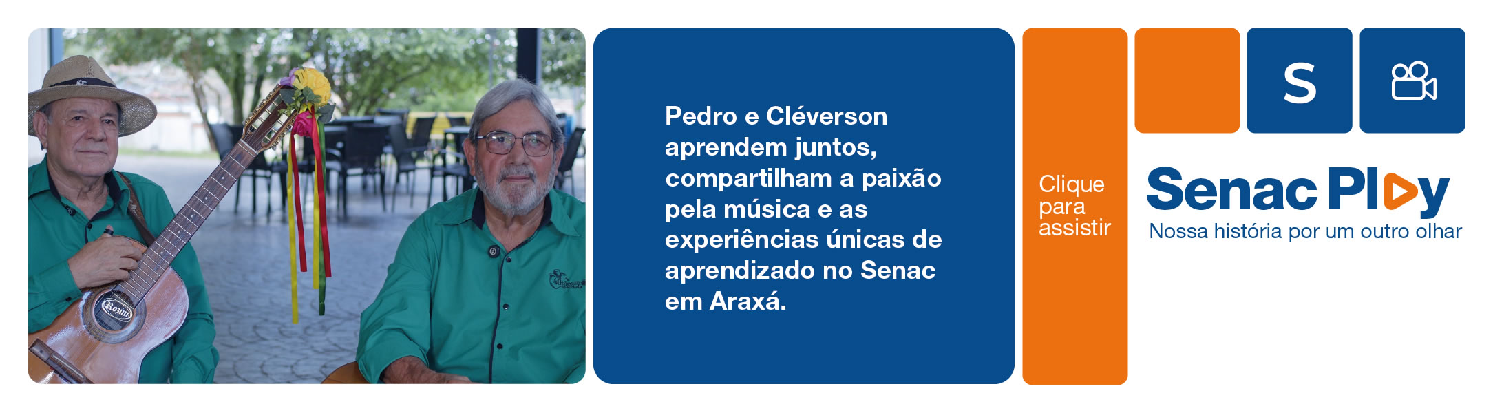 Senac Play - Músicos de Araxá no site do Senac