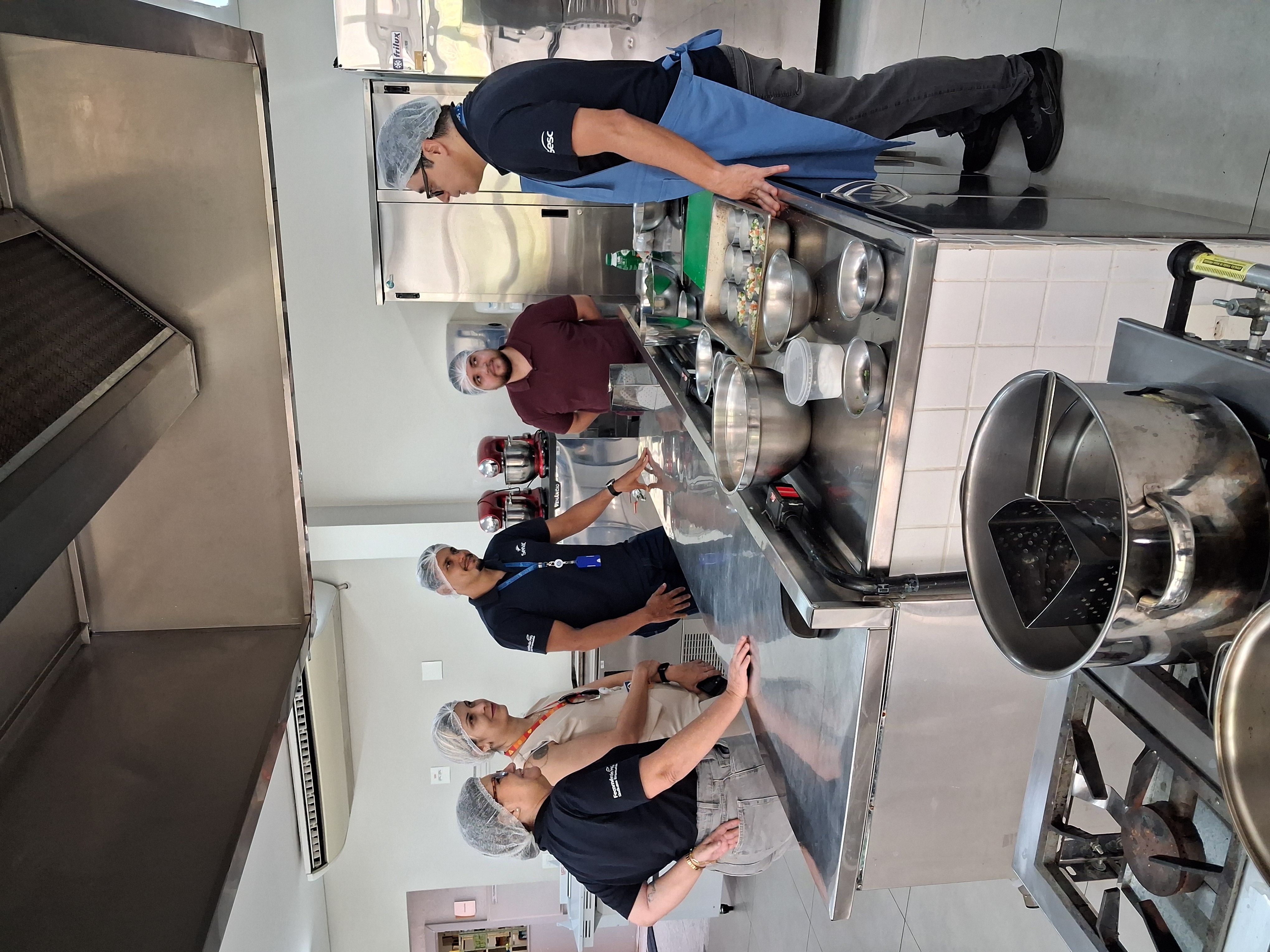 Superintendente de Educação Profissional da Sedese, Gilmar Alves Cota Junior, em visita à Unidade de Uberaba.