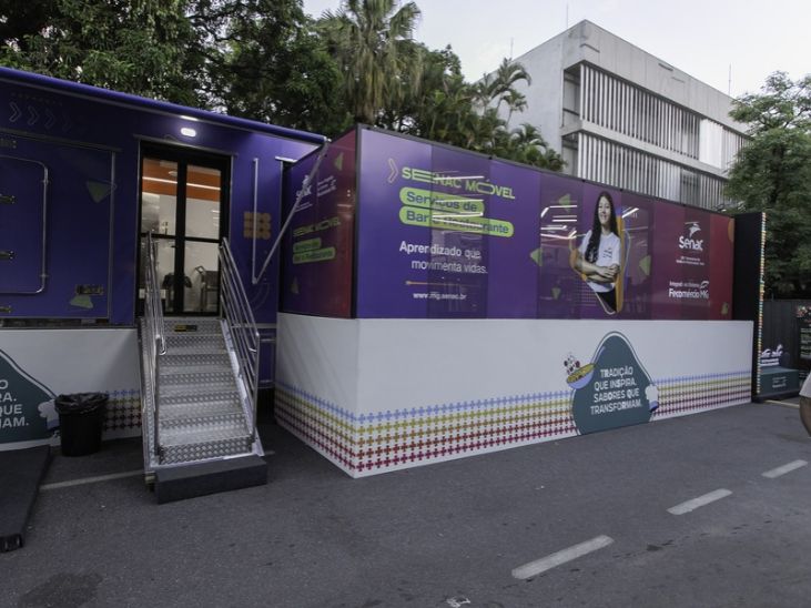 Senac em Minas lança Unidade Móvel para formação de profissionais para bares e restaurantes