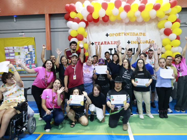Formatura no Instituto Mano Down celebra inclusão, profissionalização e transformação por meio da parceria com o Senac em Minas