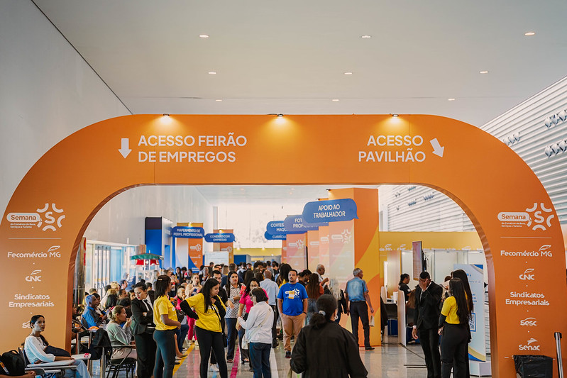 Evento do Sistema Fecomércio MG, Sesc e Senac reúne shows e feirão com 15 mil vagas de emprego